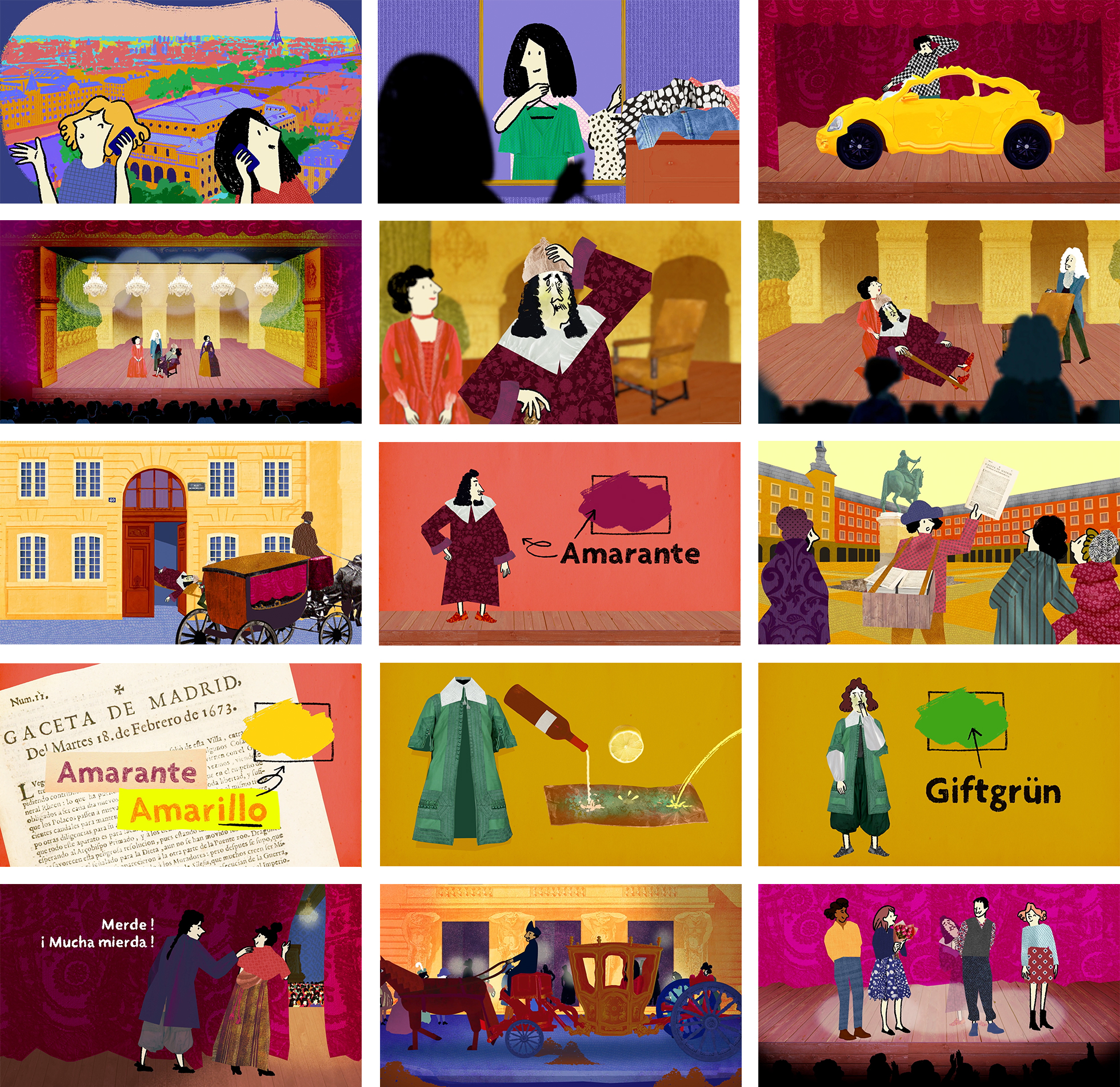 Les couleurs au théâtre